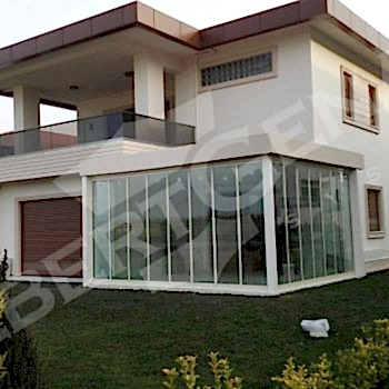 Tek Camlı Kayar Katlanır Cambalkon