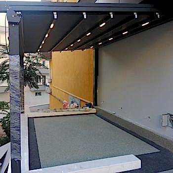 Raylı Tente Sistemleri Pergole