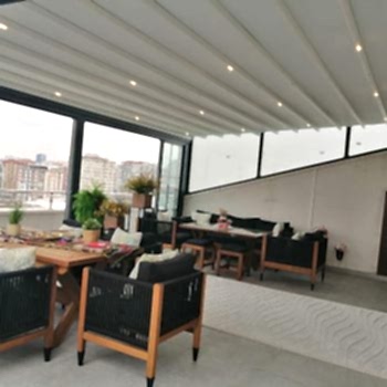 Raylı Tente Sistemleri Pergole