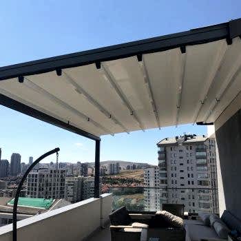 Raylı Tente Sistemleri Pergole