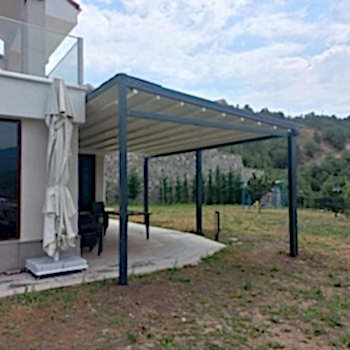 Raylı Tente Sistemleri Pergole