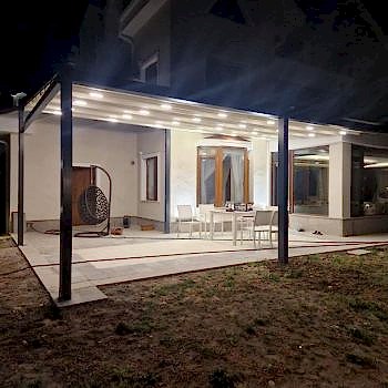 Raylı Tente Sistemleri Pergole