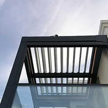 Raylı Tente Sistemleri Bioklimatik Pergola