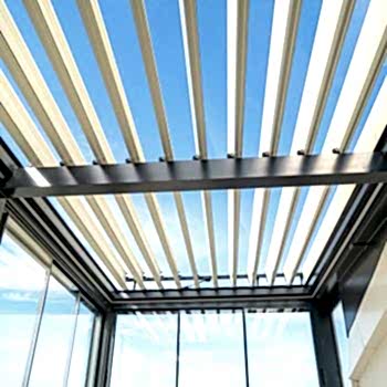 Raylı Tente Sistemleri Bioklimatik Pergola