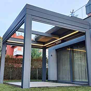 Raylı Tente Sistemleri Bioklimatik Pergola