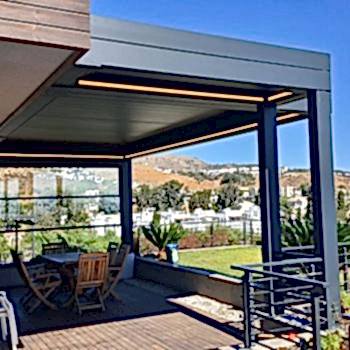 Raylı Tente Sistemleri Bioklimatik Pergola